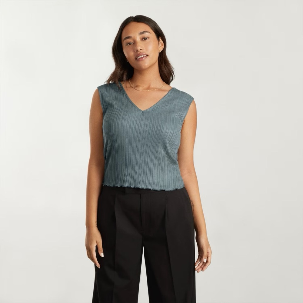 Everlane “The Pleated Tank”